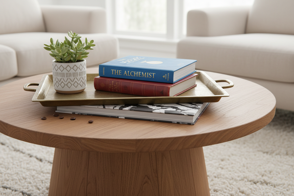 How to Style a Coffee Table Like a Designer (With Pre-Owned Decor)