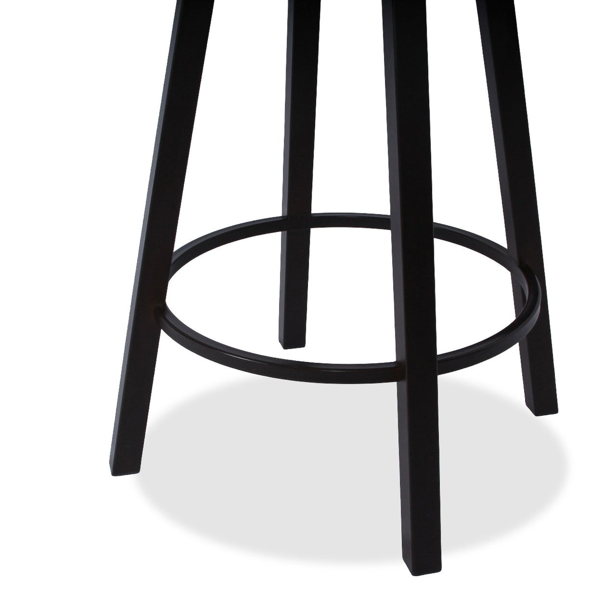 Amisco Link Swivel Leather Barstools, Set of 6