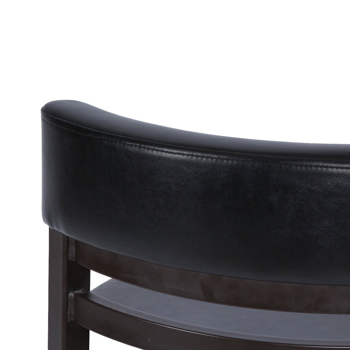 Amisco Link Swivel Leather Barstools, Set of 6