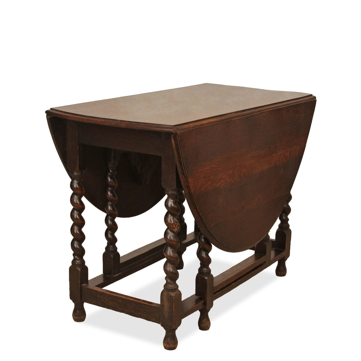 Antique English Oak Gateleg Table, 19thC
