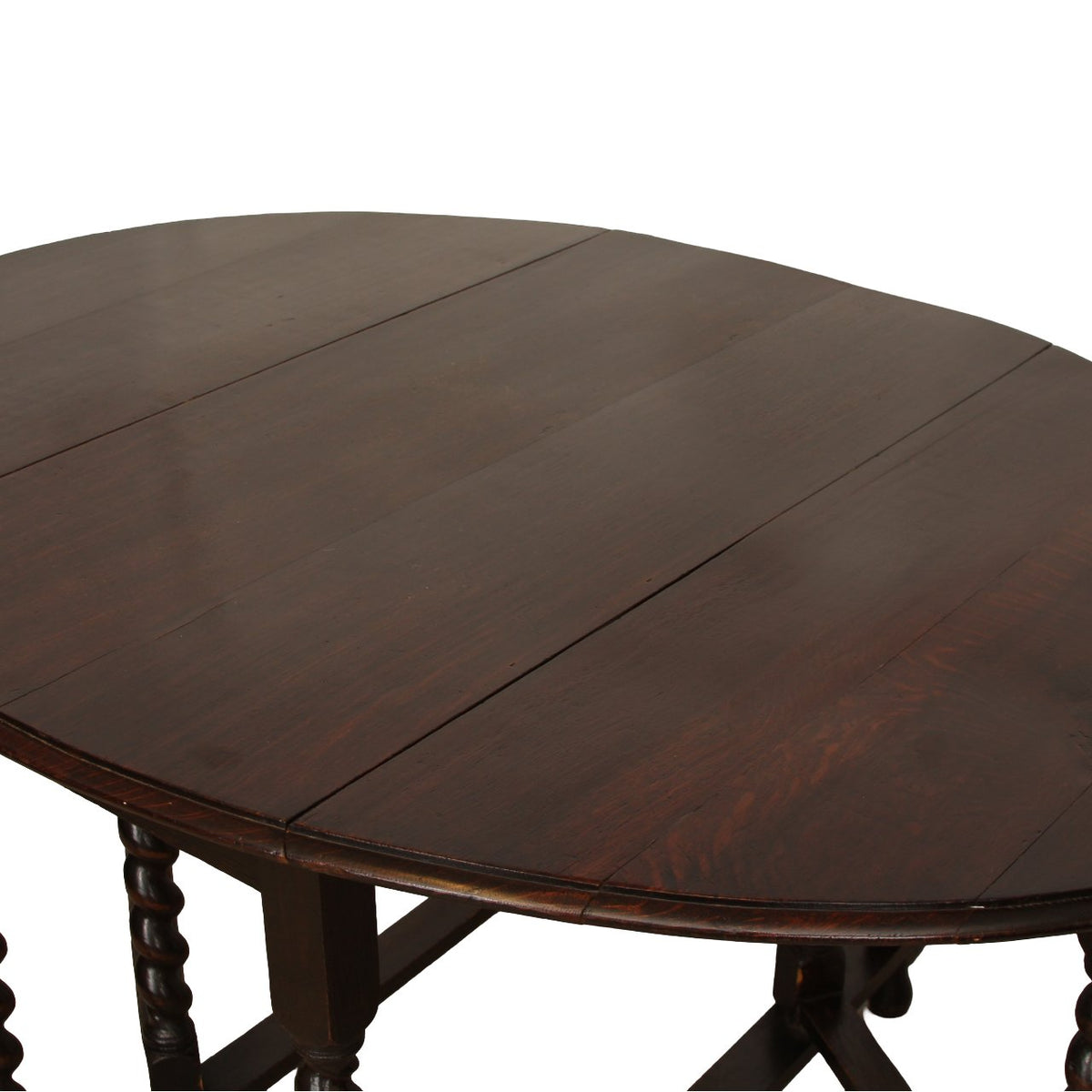Antique English Oak Gateleg Table, 19thC
