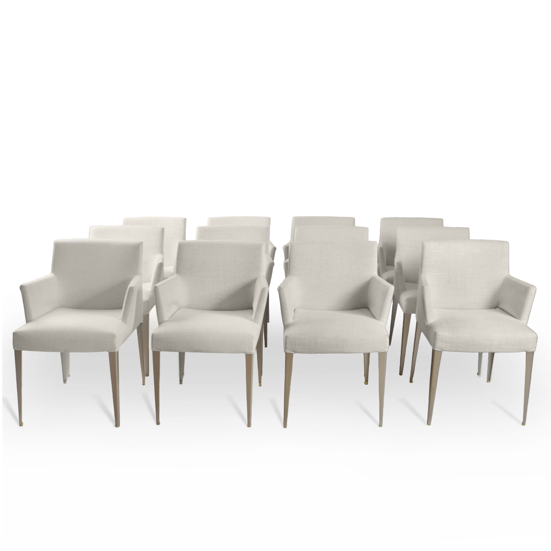 B&B Italia Melandra Dining Chairs by Antonio Citterio, Set of 12