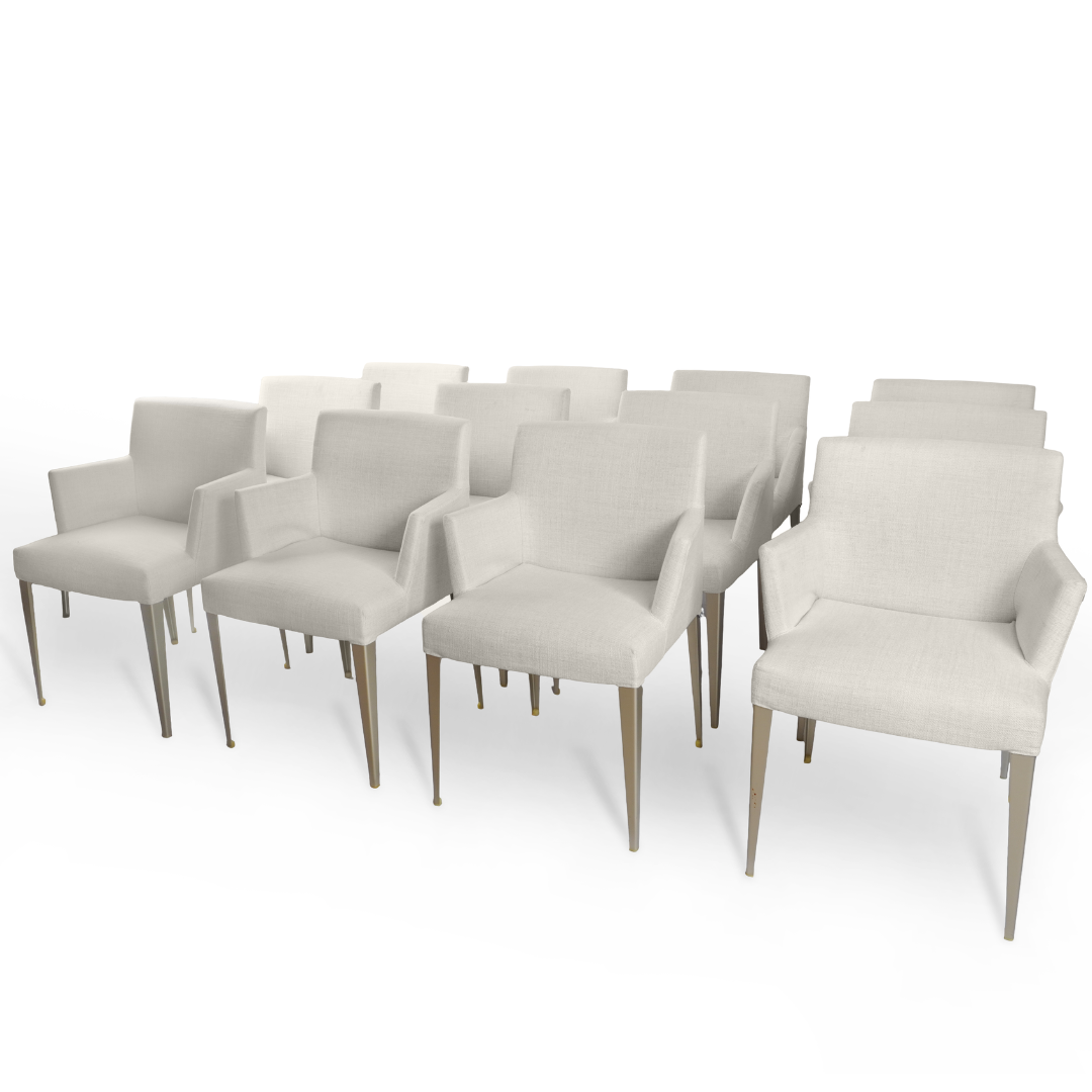 B&B Italia Melandra Dining Chairs by Antonio Citterio, Set of 12