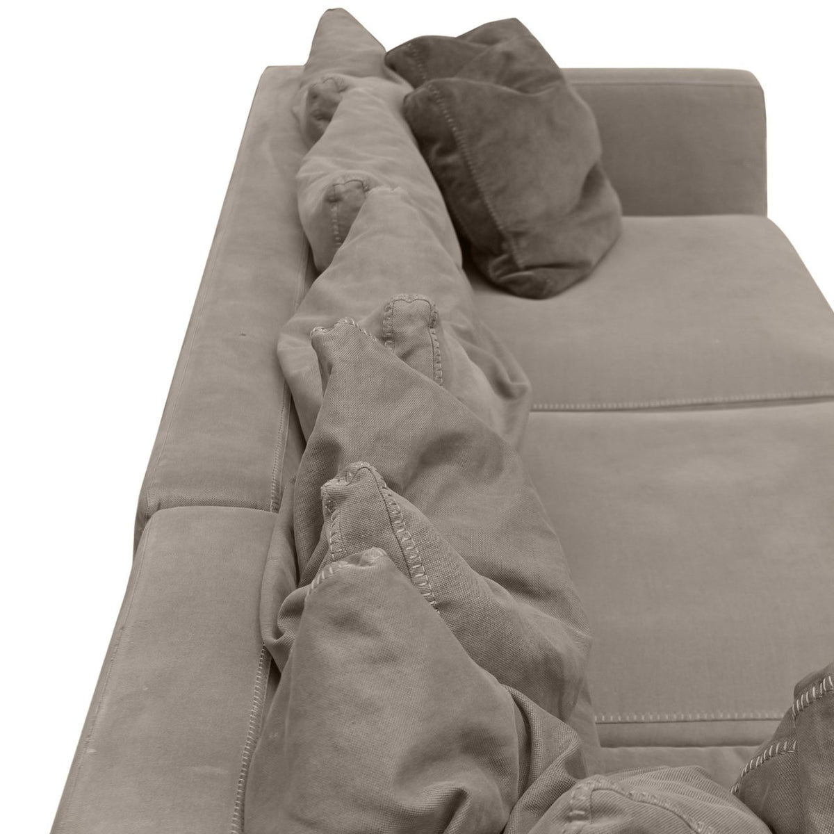 B&B Italia Ray Sectional Sofa by Antonio Citterio (Reupholstery Recommended)