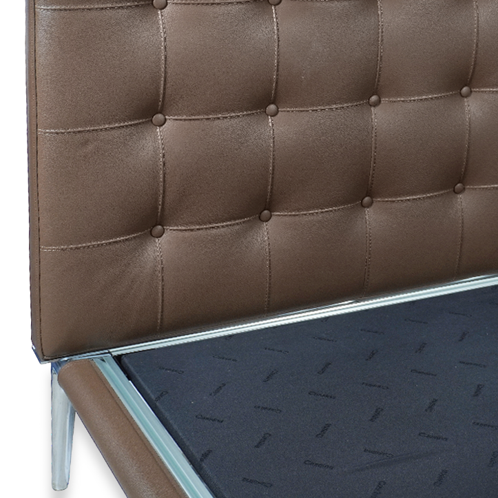 Cassina Volage Leather King Size Bed Frame by Philippe Starck (New Condition)