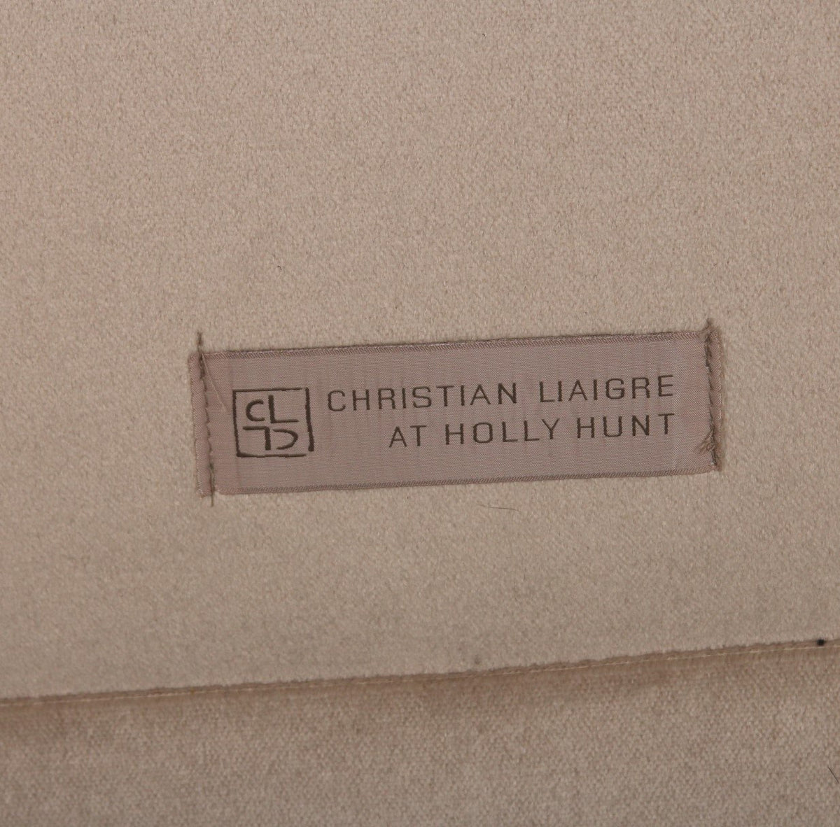 Christian Liaigre for Holly Hunt Mohair Velvet Mousson Sofa, Made in France