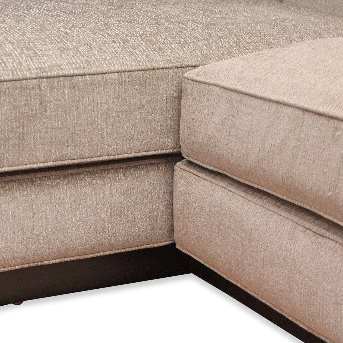 Cliff Young Allegro Sectional Sofa with Elitis Fabric