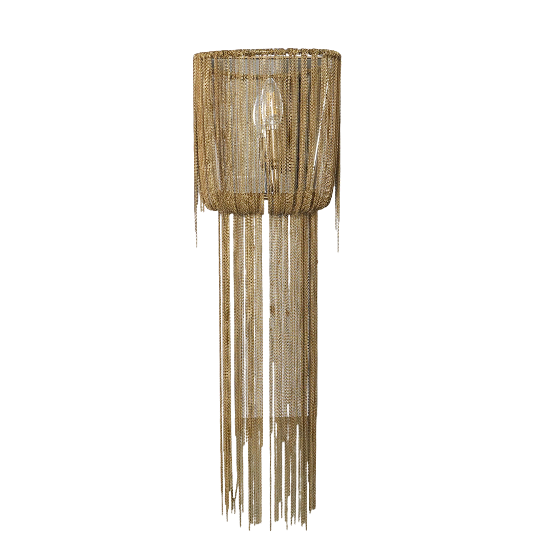 Clutch Modern Alee Large Sconce Staggered Draped Chain