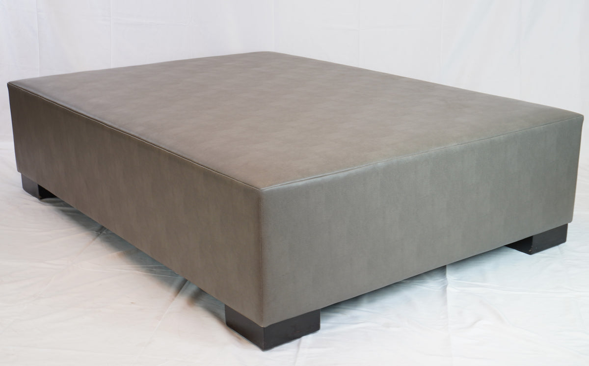 Contemporary Stewart Furniture 593 Block Ottoman or Table