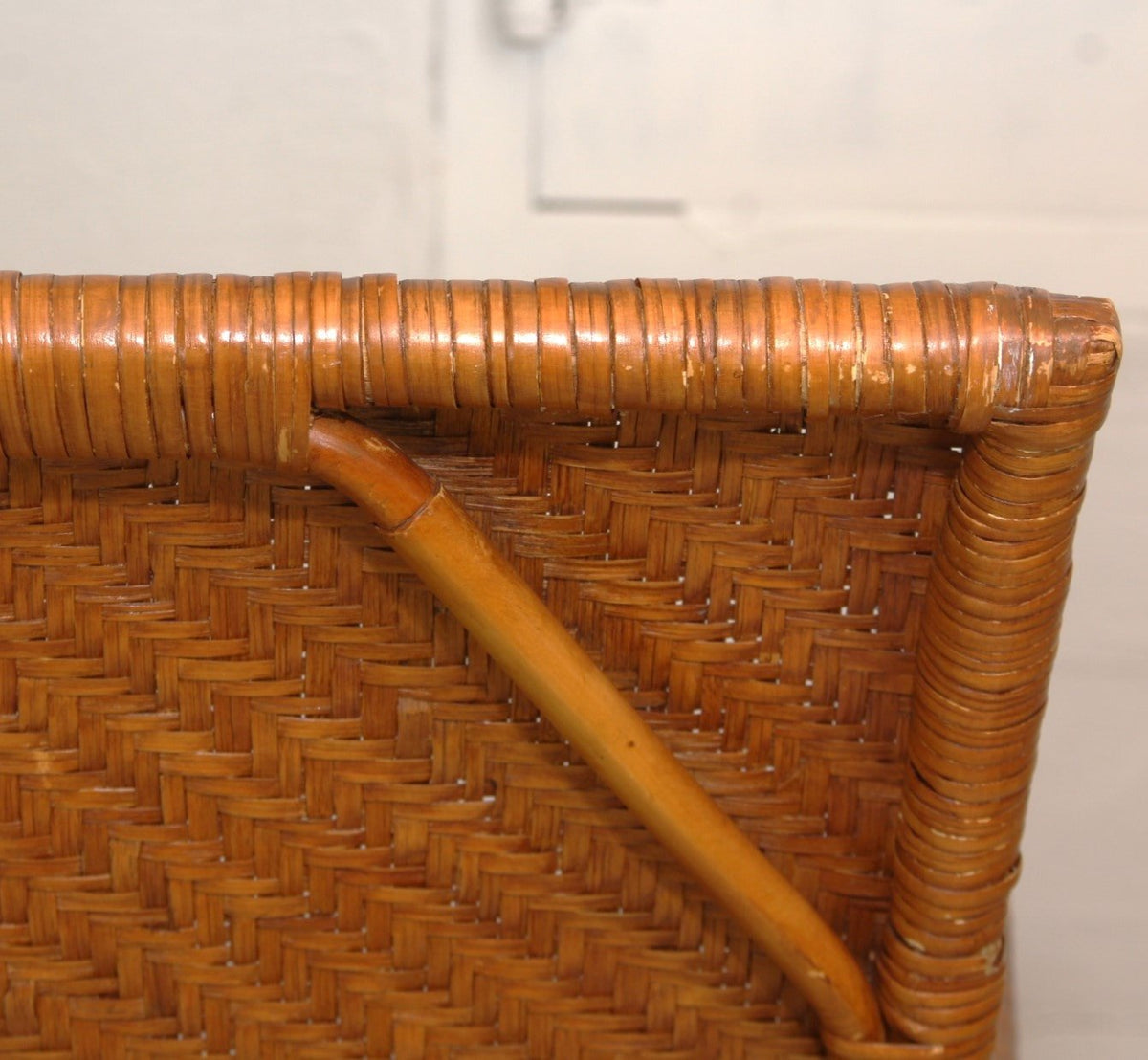Crate & Barrel Rattan Accent Chair