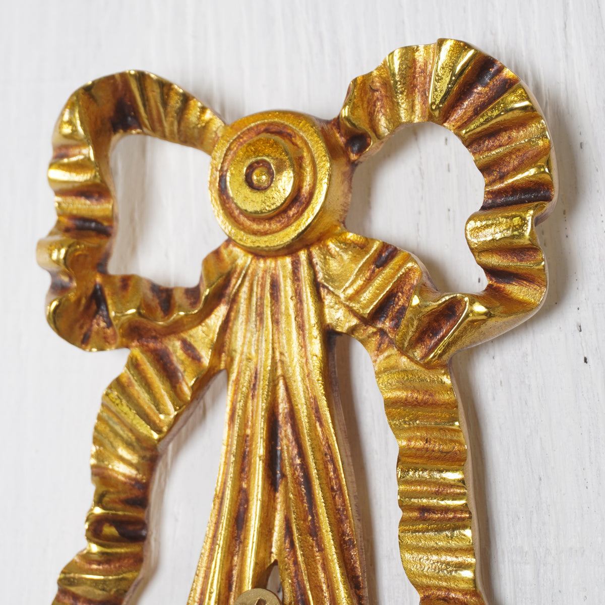 New Luminaire D'Art Lucien Gau Louis XVI Style Gilt Sconces (Large), Pair of