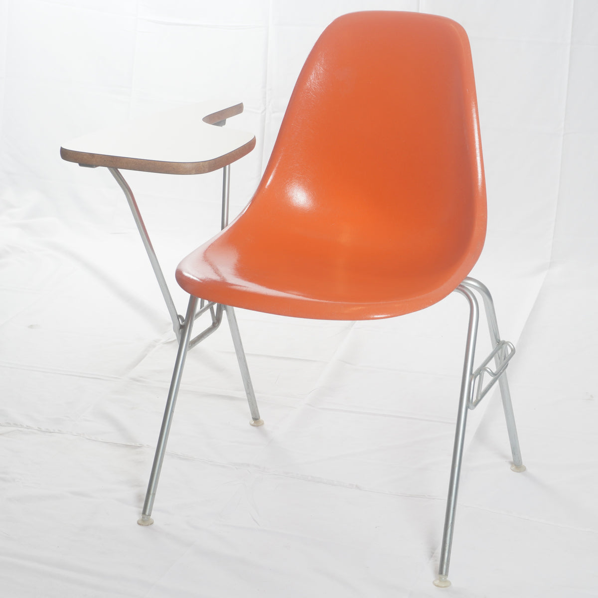 Vintage Herman Miller Shell Chair with Table