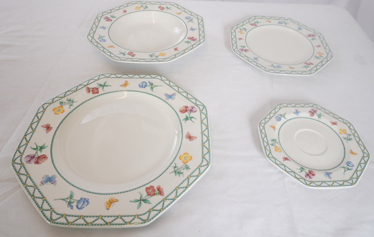Villeroy & Boch Casaverde Dinnerware Collection- 83 Pieces Made in Germany