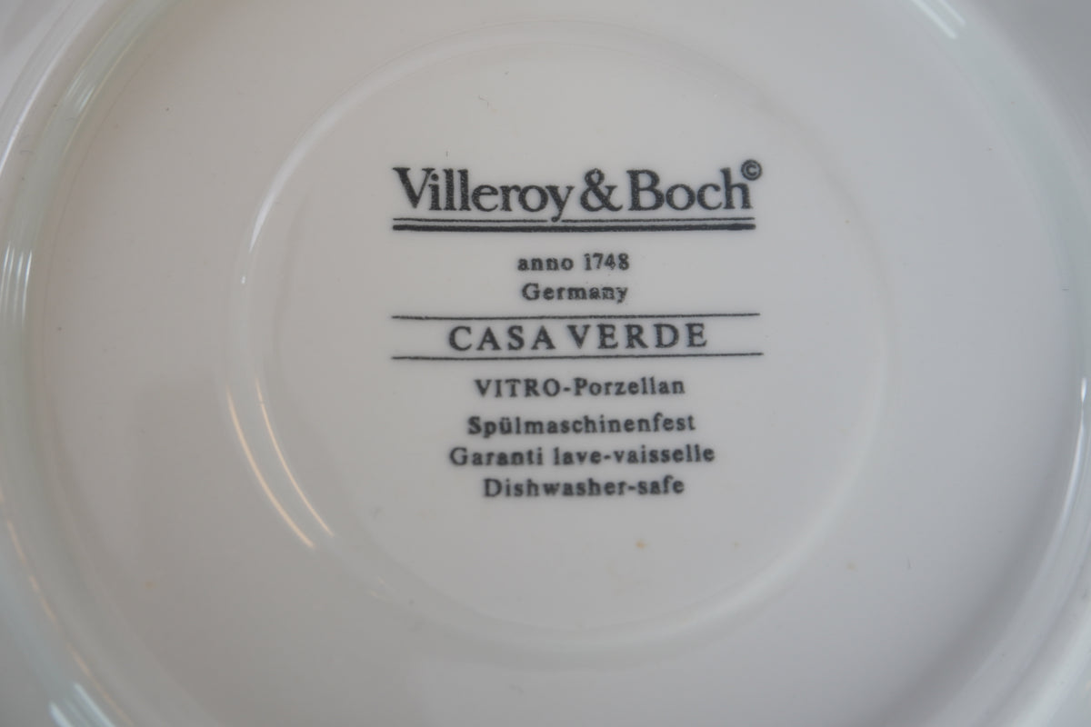 Villeroy & Boch Casaverde Dinnerware Collection- 83 Pieces Made in Germany