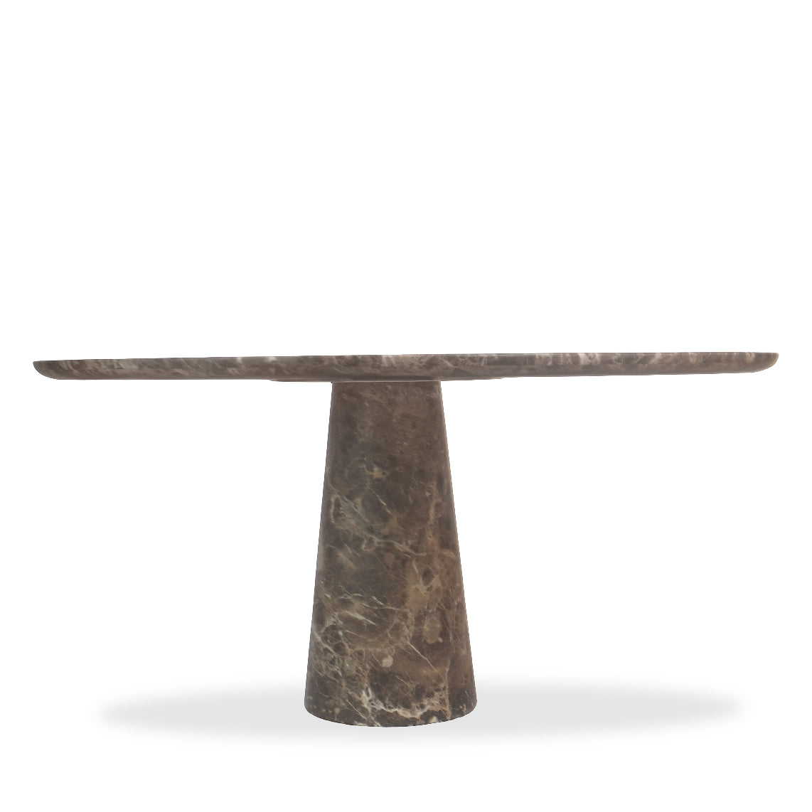 Restoration Hardware Cellini Italian Travertine Round Dining Table