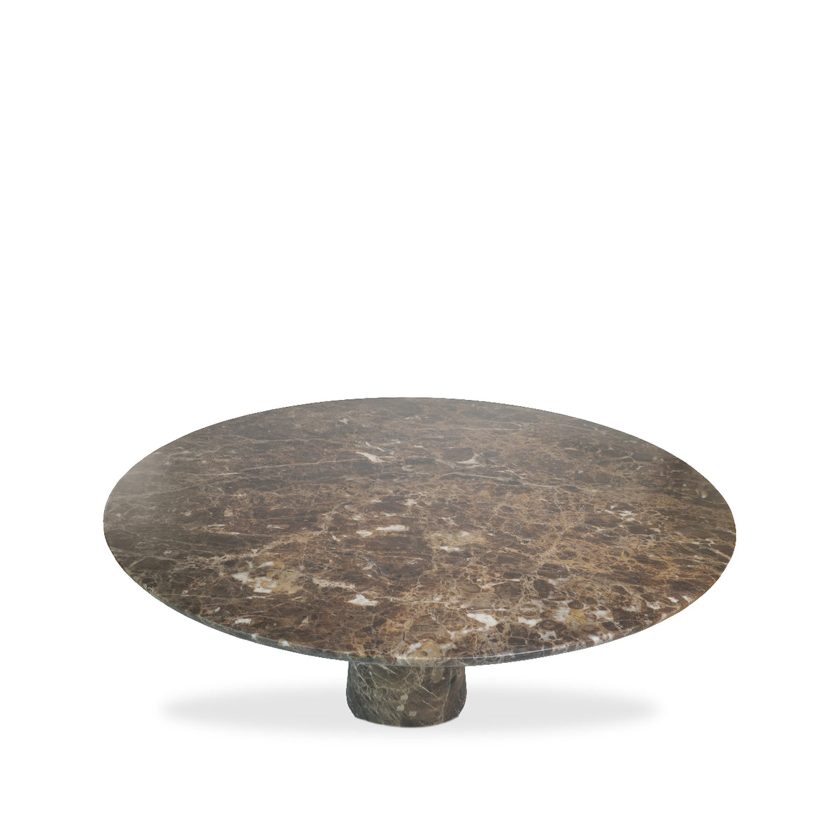 Restoration Hardware Cellini Italian Travertine Round Dining Table