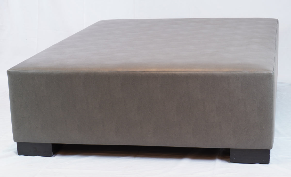 Contemporary Stewart Furniture 593 Block Ottoman or Table