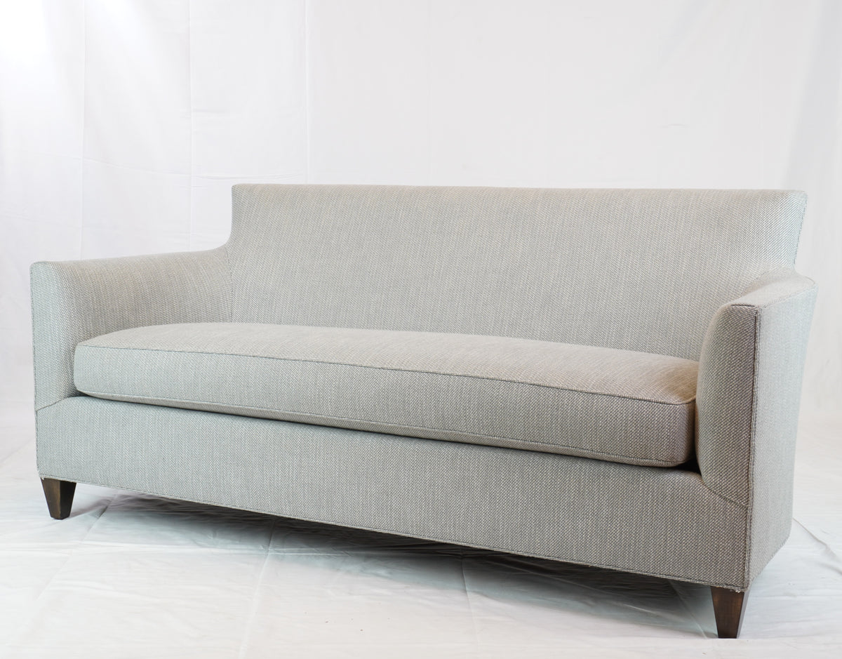 Newly Upholstered Modern Loveseat
