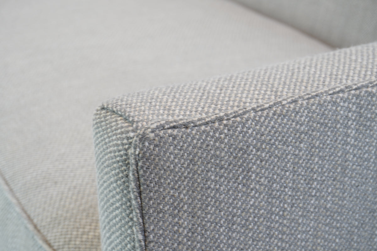 Newly Upholstered Modern Loveseat