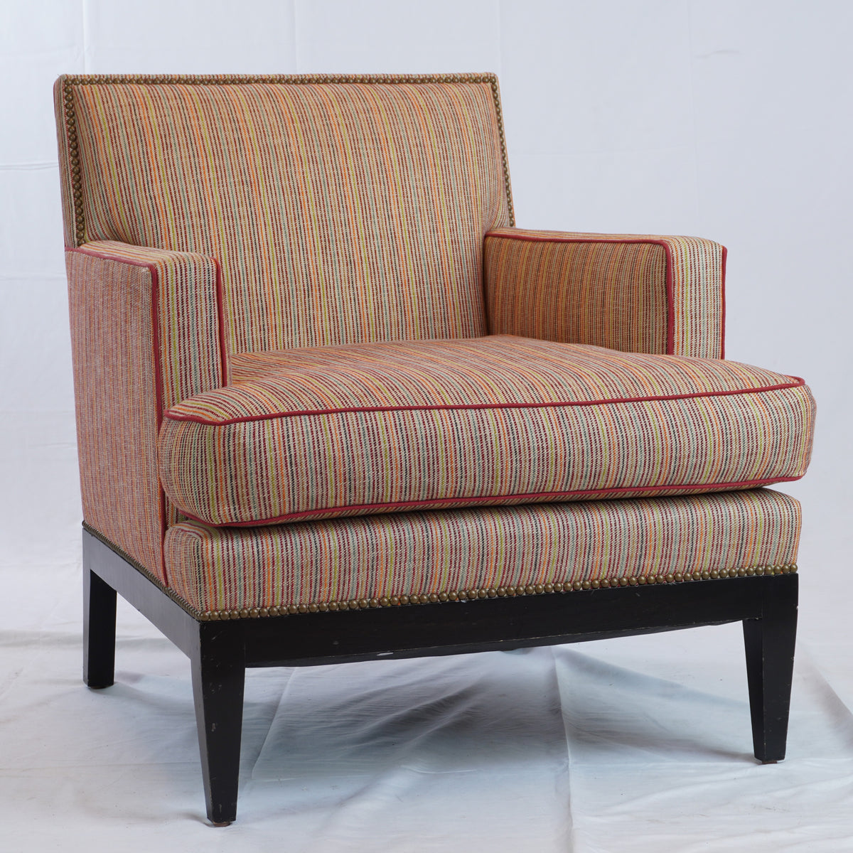 Surya Jerry Arm Chairs, Pair of