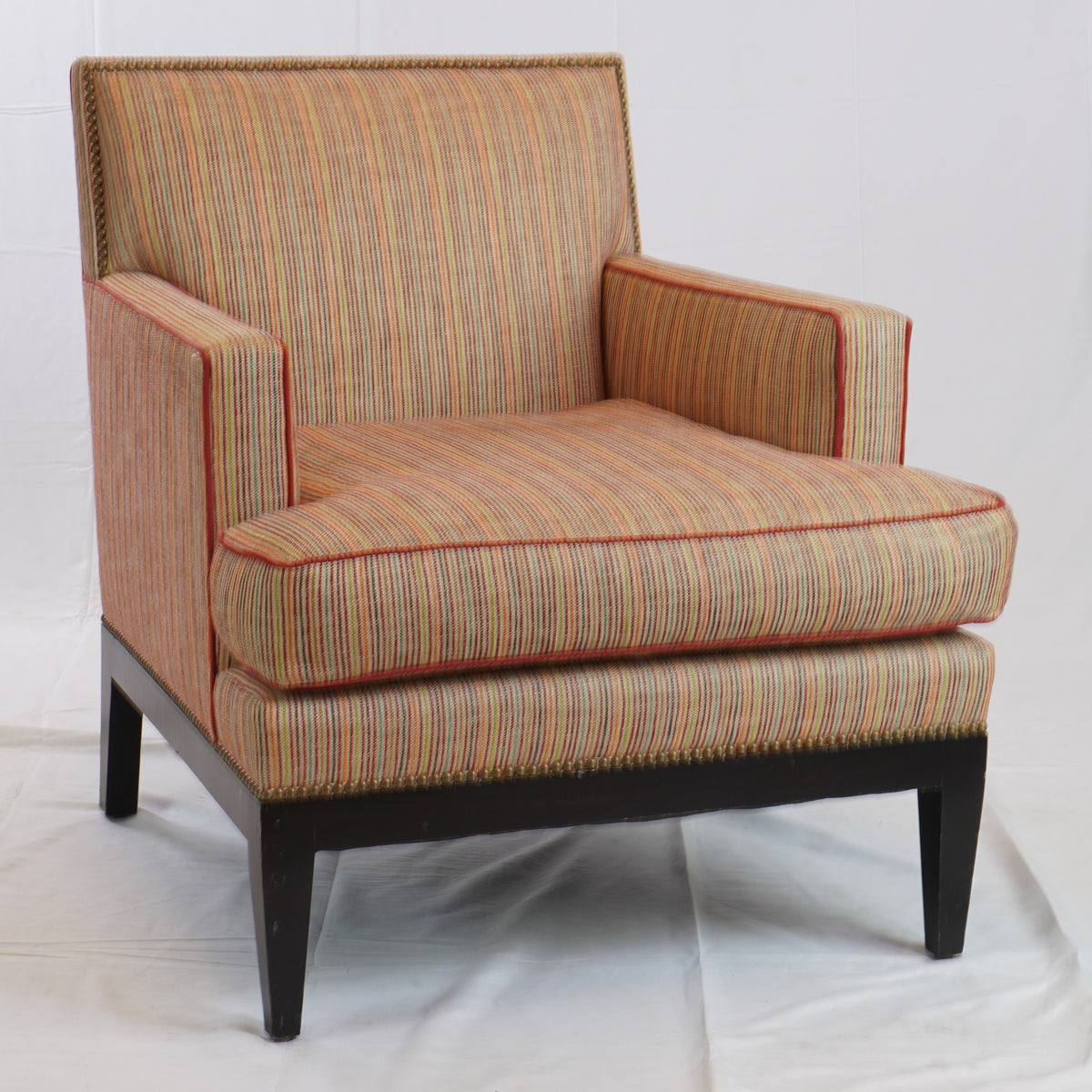 Surya Jerry Arm Chairs, Pair of