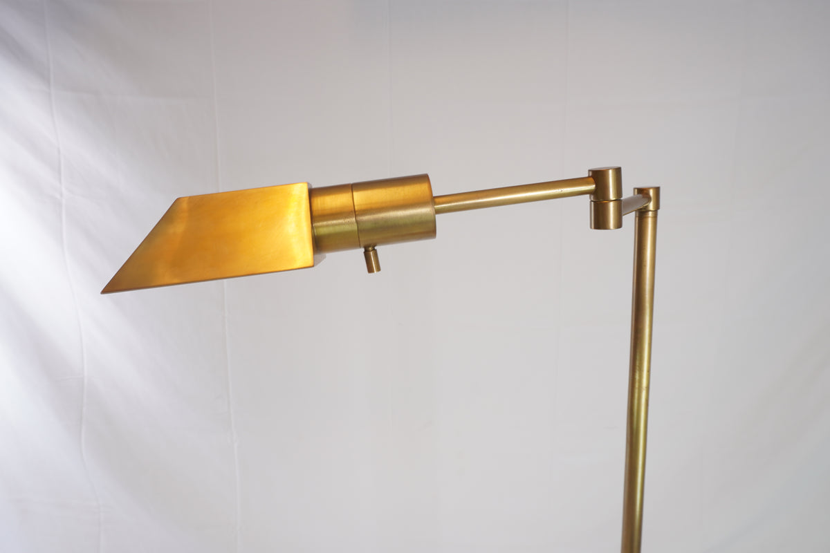 Visual Comfort Studio Swing Arm Floor Lamps, Pair of