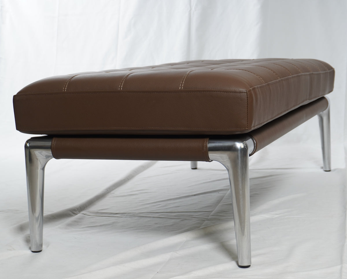 Cassina Volage Leather Bench by Philippe Starck (New Condition)