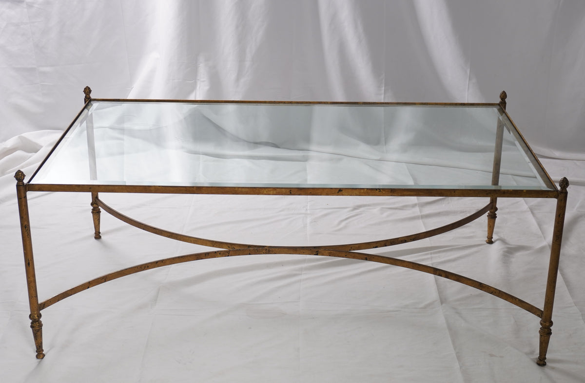 Maison Bagues Style Gilded Coffee Table