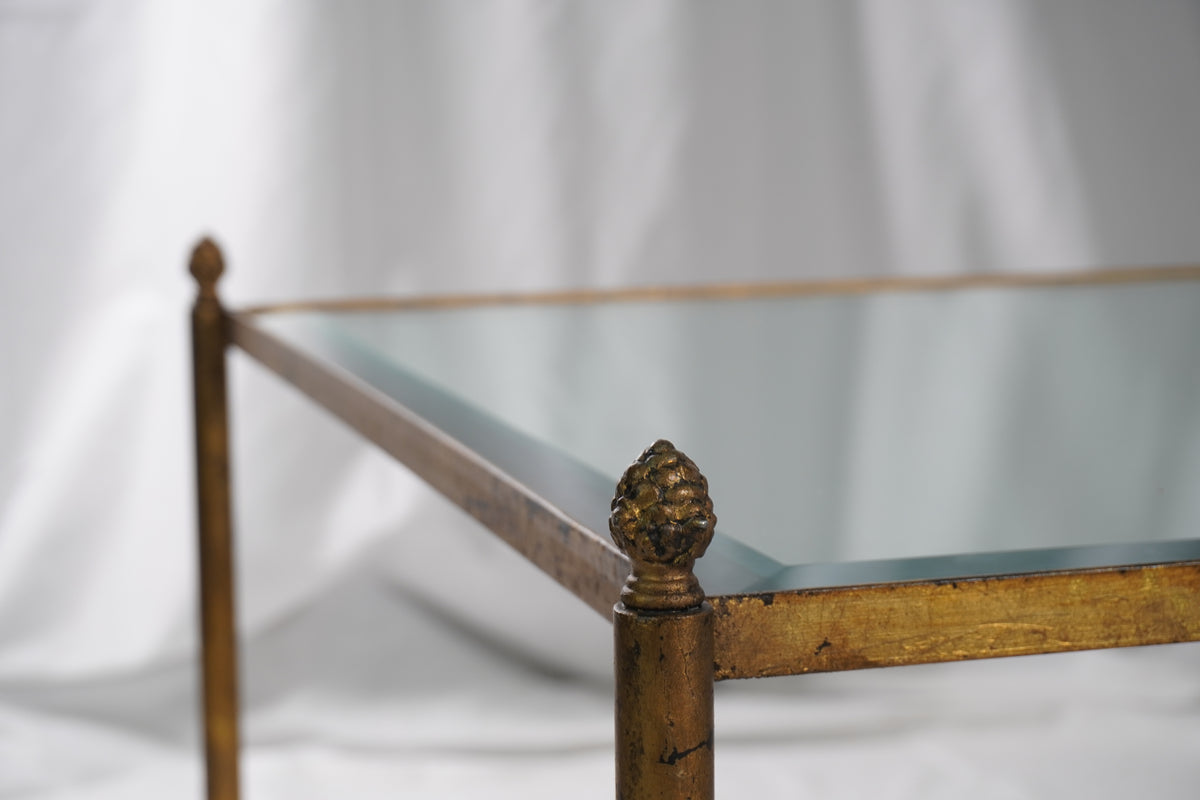 Maison Bagues Style Gilded Coffee Table