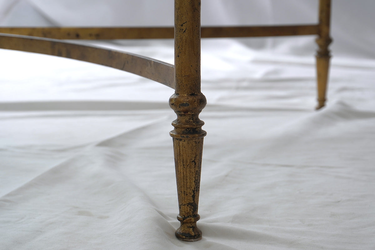 Maison Bagues Style Gilded Coffee Table