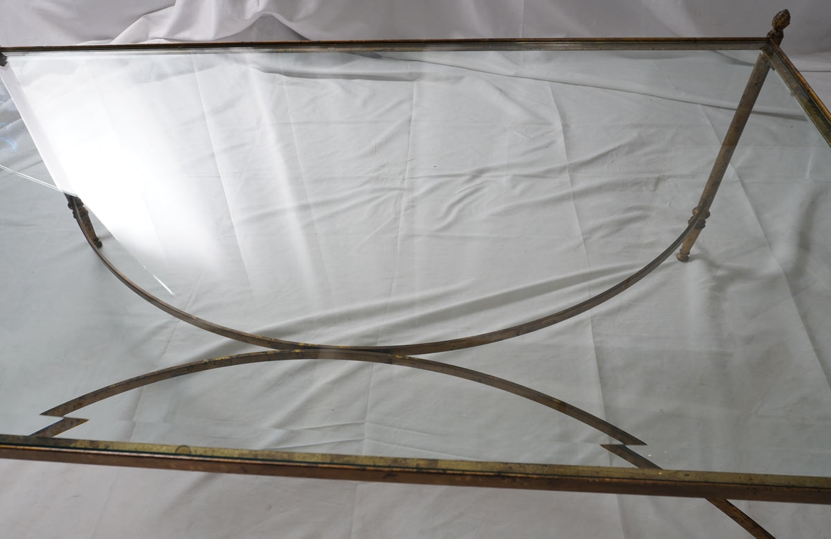 Maison Bagues Style Gilded Coffee Table