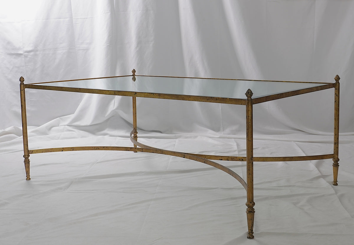 Maison Bagues Style Gilded Coffee Table