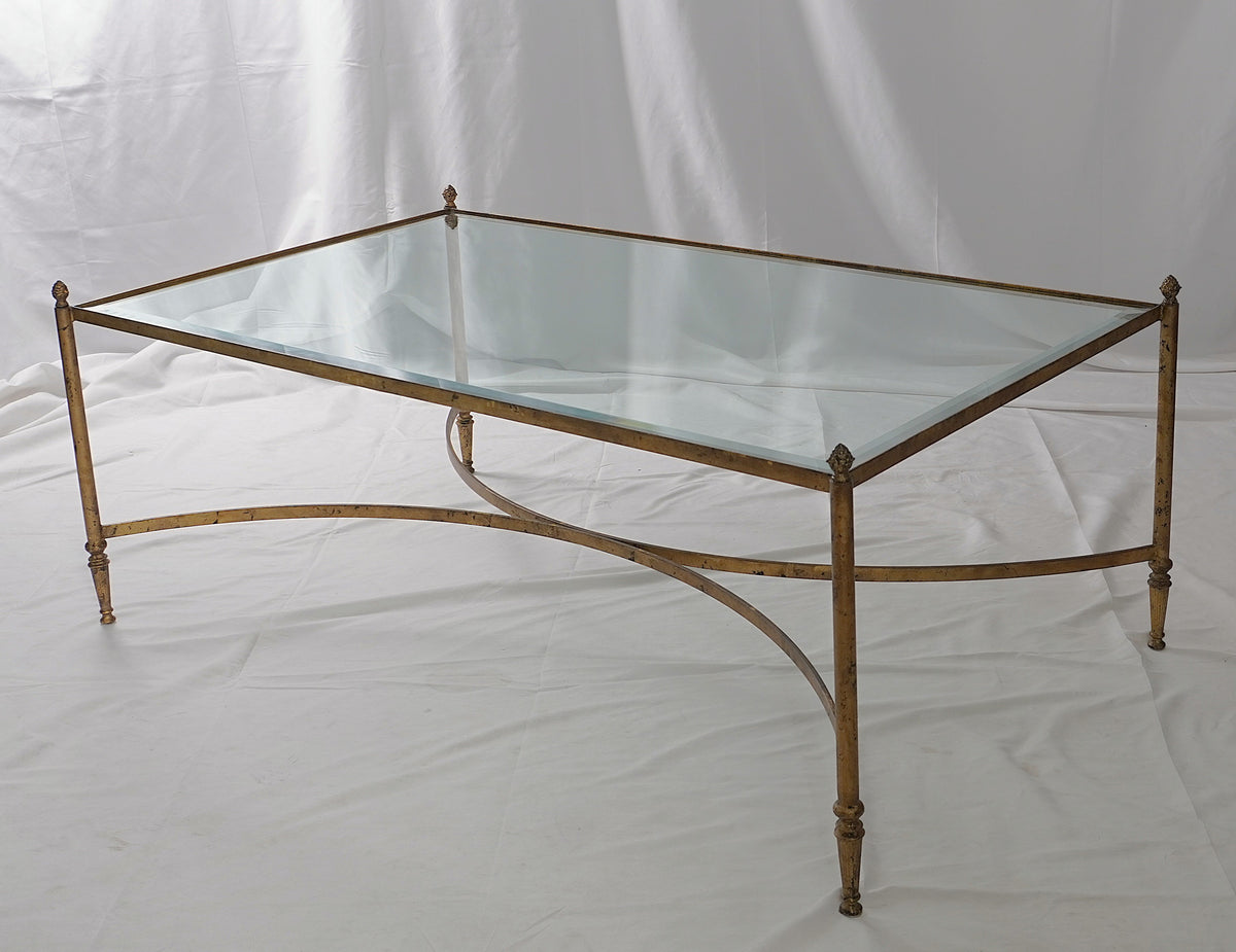 Maison Bagues Style Gilded Coffee Table