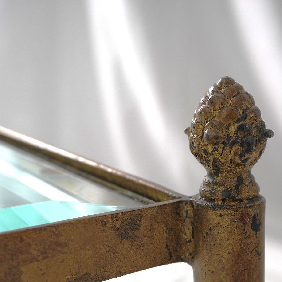 Maison Bagues Style Gilded Coffee Table