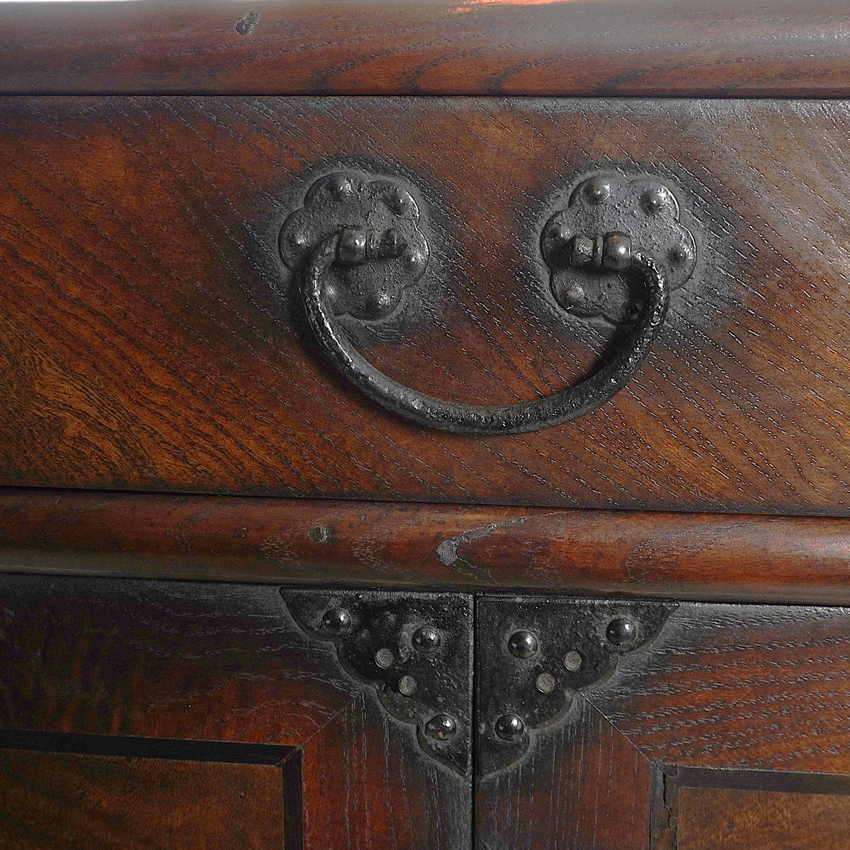 Vintage Korean Jeonju Bandaji Scholar's Chest