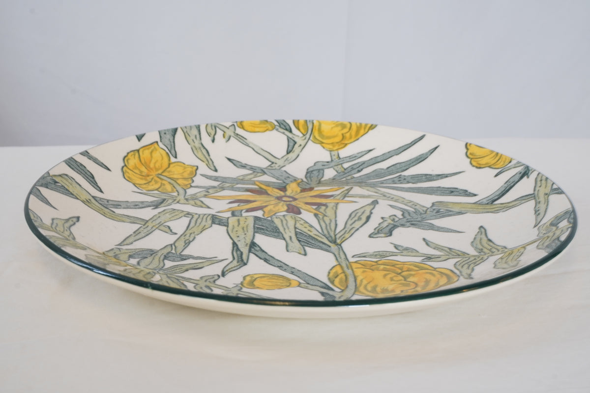 Rare Tiffany & Co. ‘Yellow Flowers’ Salad Plates, Set of 4