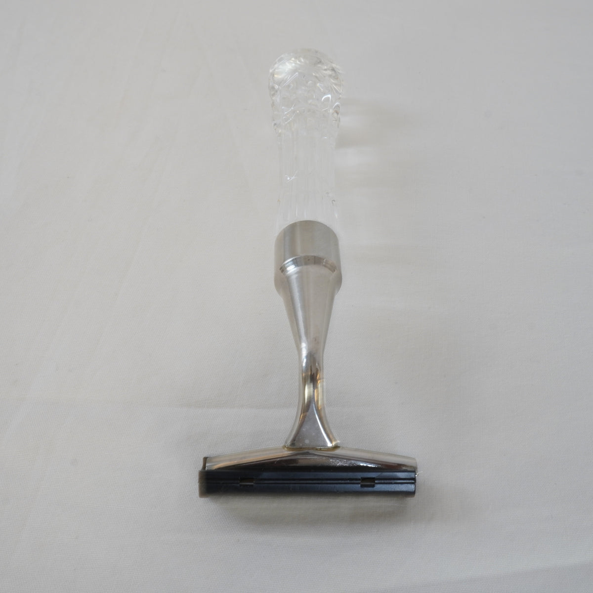 Vintage Waterford Crystal Mens Shaving Razor, Brush and Bowl