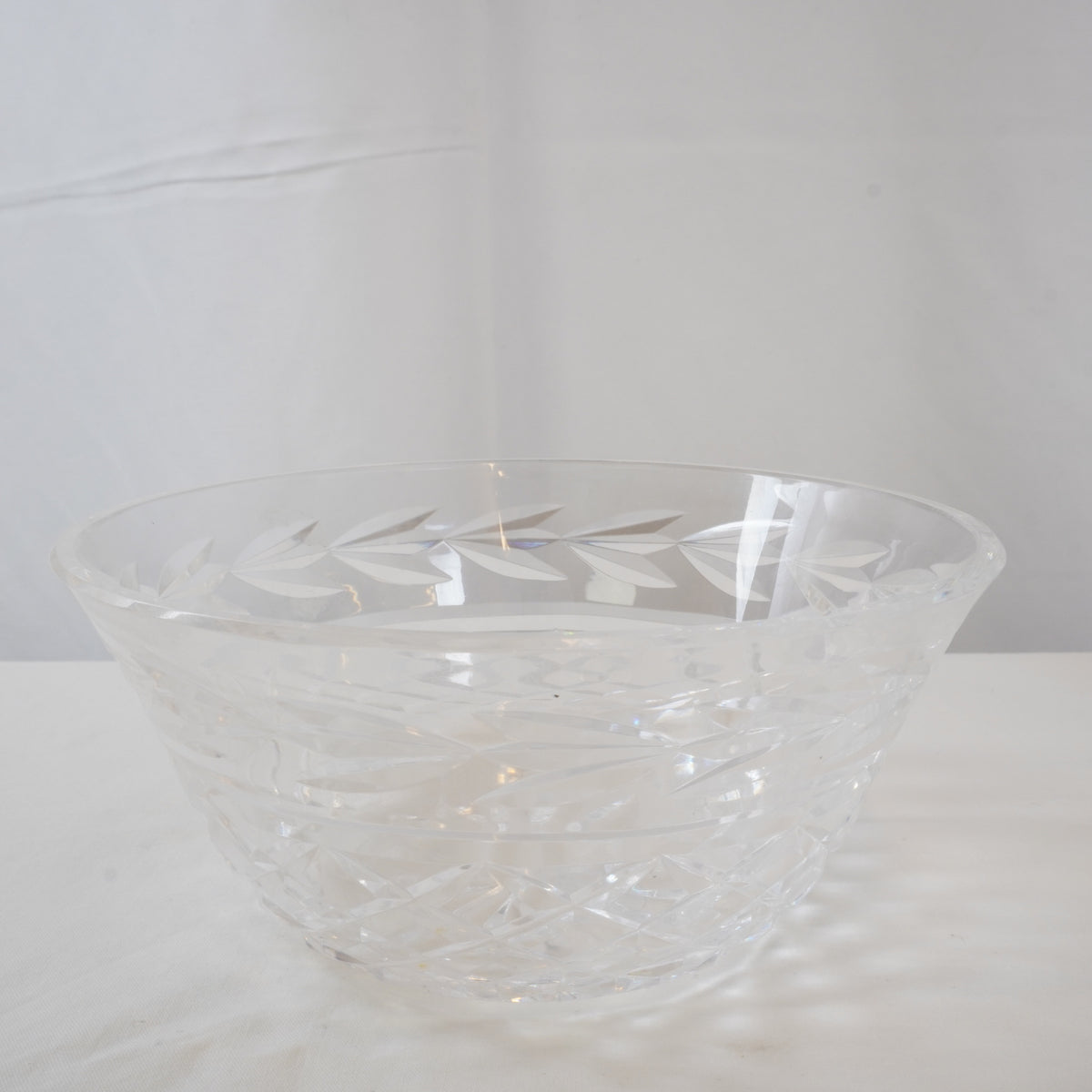 Vintage Waterford Crystal Mens Shaving Razor, Brush and Bowl