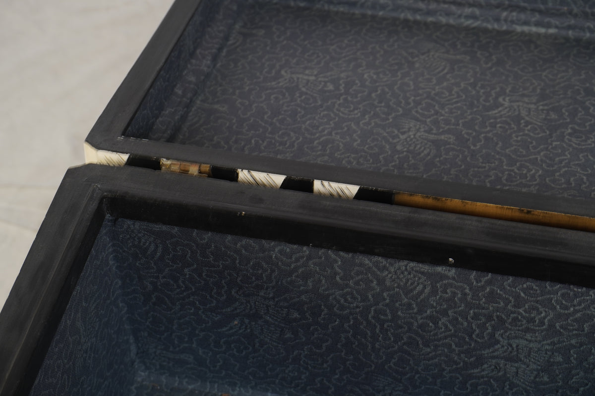 Maitland Smith Post Modern End Table or Storage Trunk