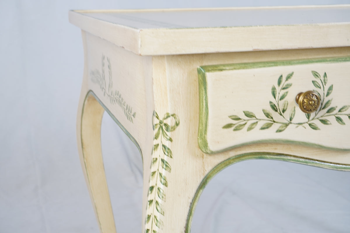 Julia Gray Hand Painted Louis XV Desk
