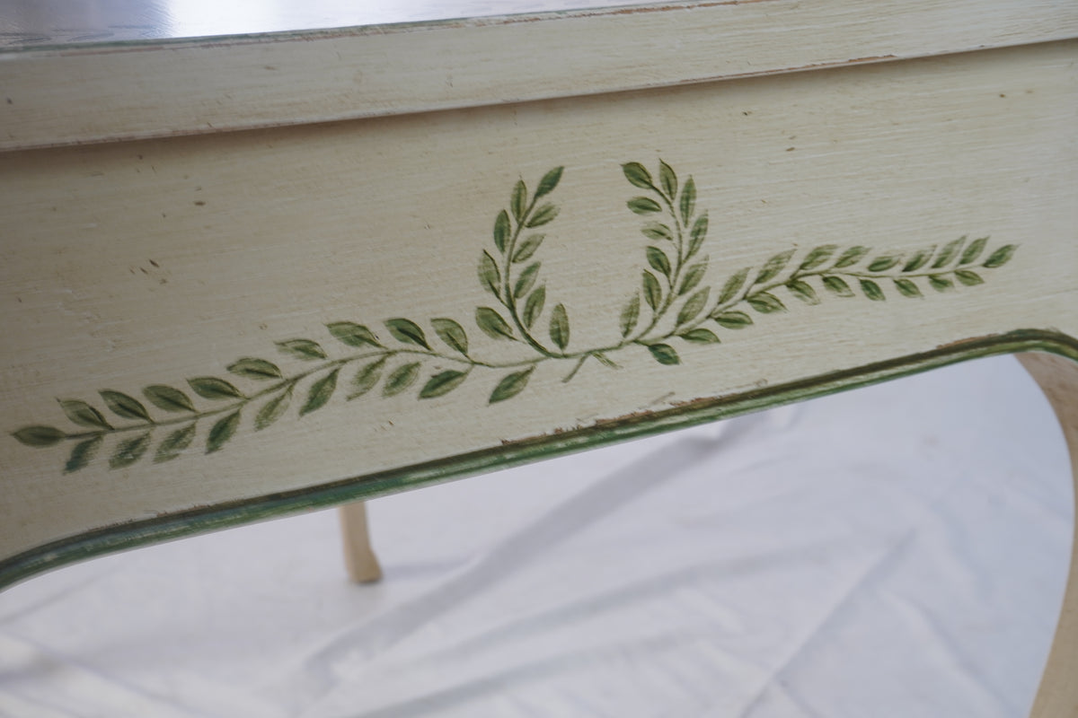 Julia Gray Hand Painted Louis XV Desk