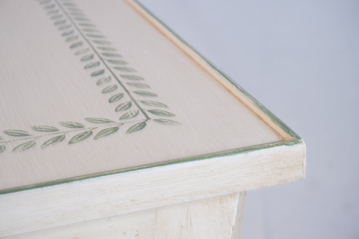 Julia Gray Hand Painted Louis XV Desk