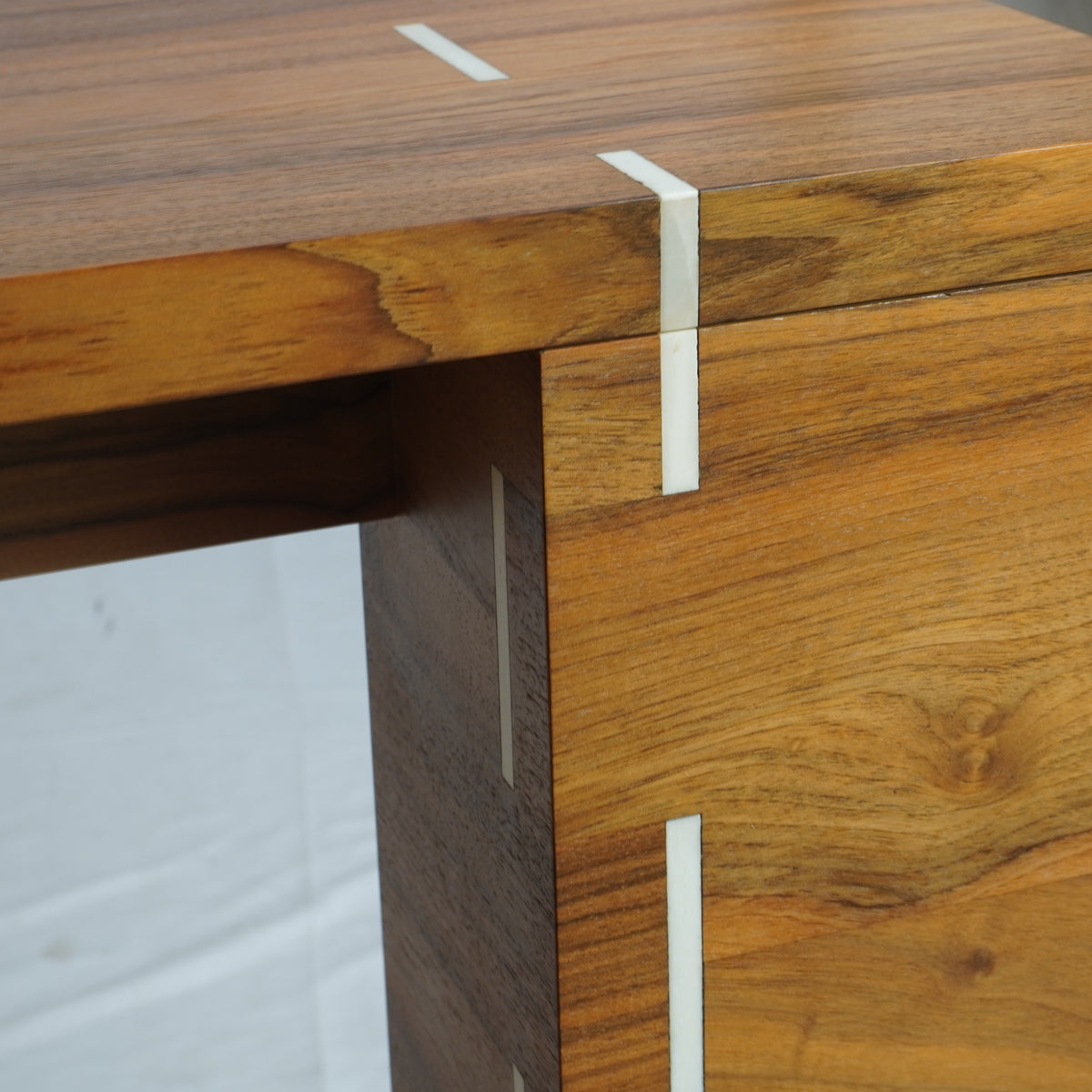 Modern Rosewood Dining Table with Inlay (2 Available)