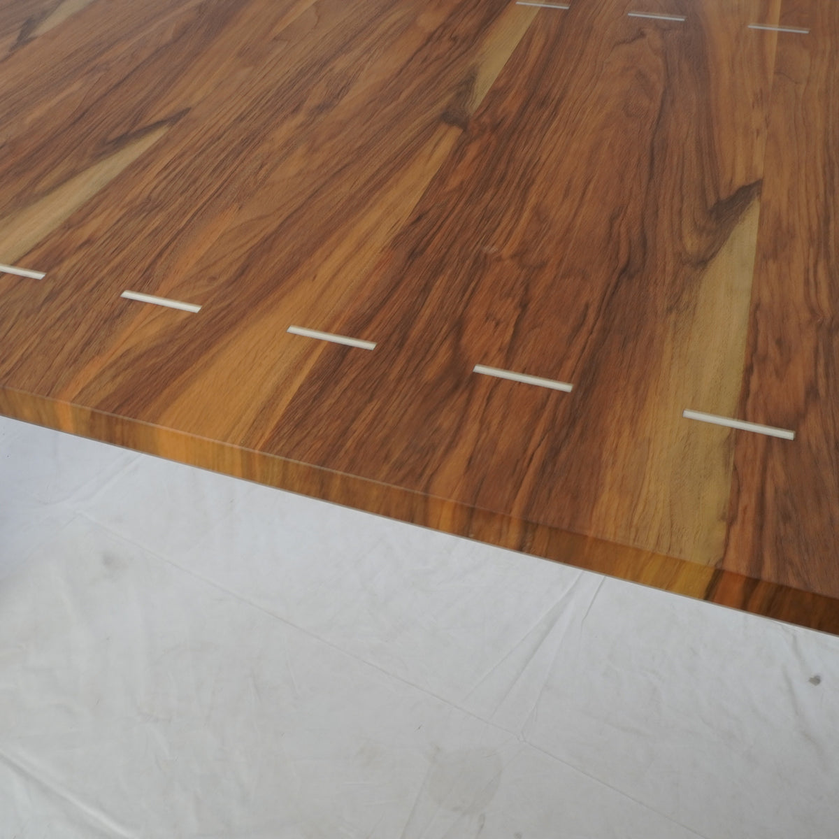 Modern Rosewood Dining Table with Inlay (2 Available)