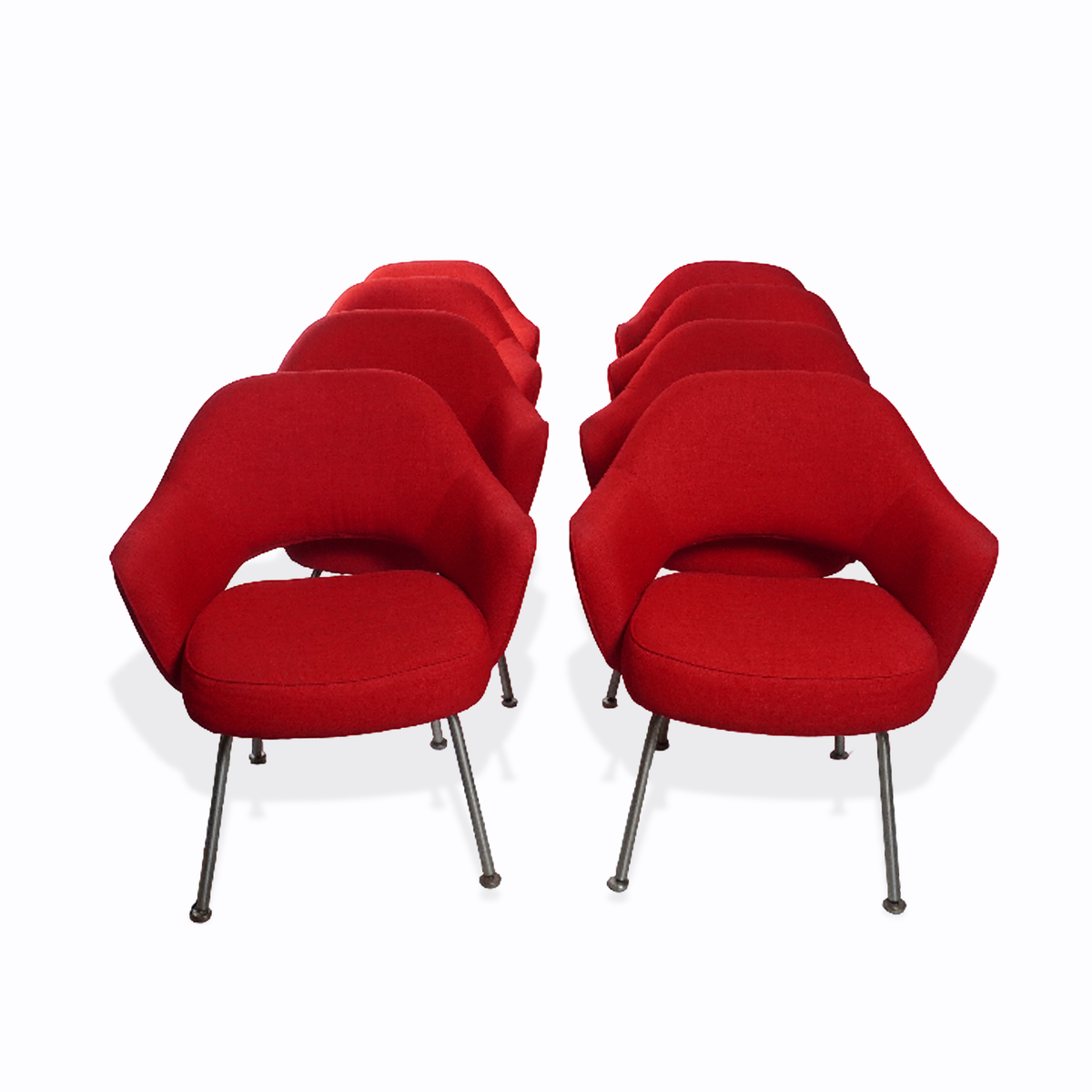 Eero Saarinen Executive Armchairs C1980s, set of 8