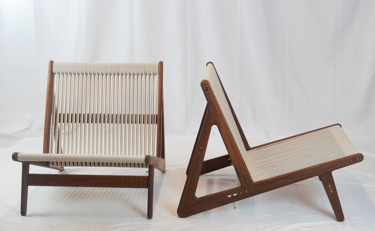 Gubi MR01 Initial Outdoor Lounge Chair from DWR, Pair of