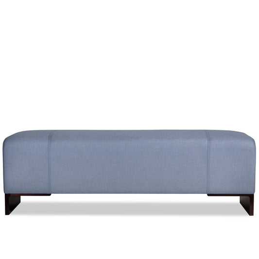 Holly Hunt Arakan Bench w Holland and Sherry Upholstery