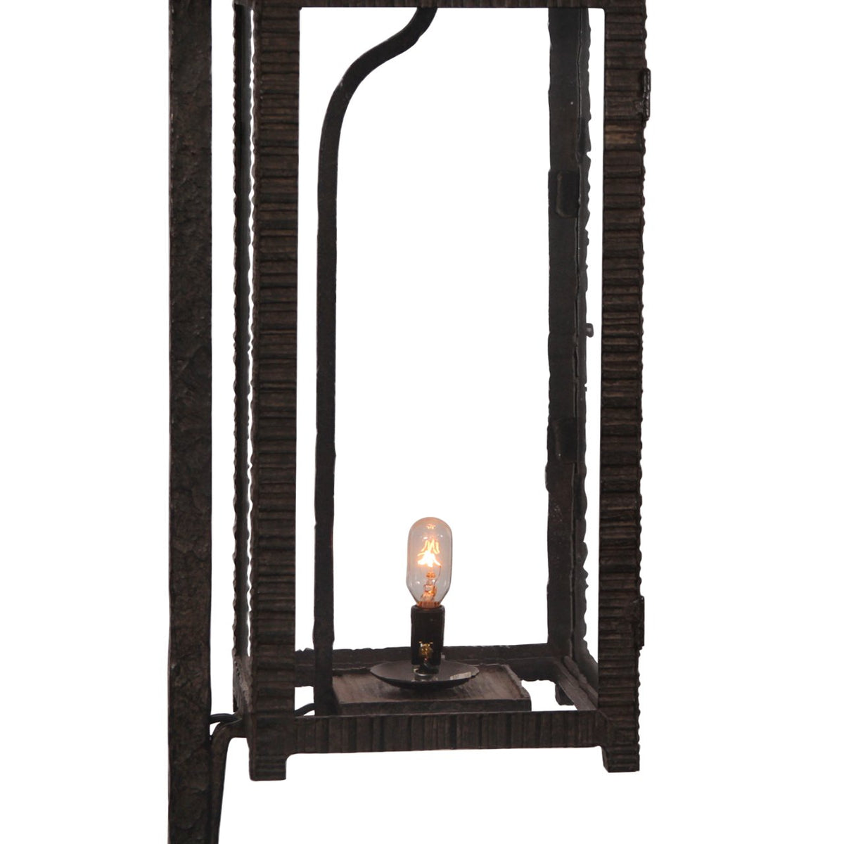 Holly Hunt Bronze Lantern Floor Lamp
