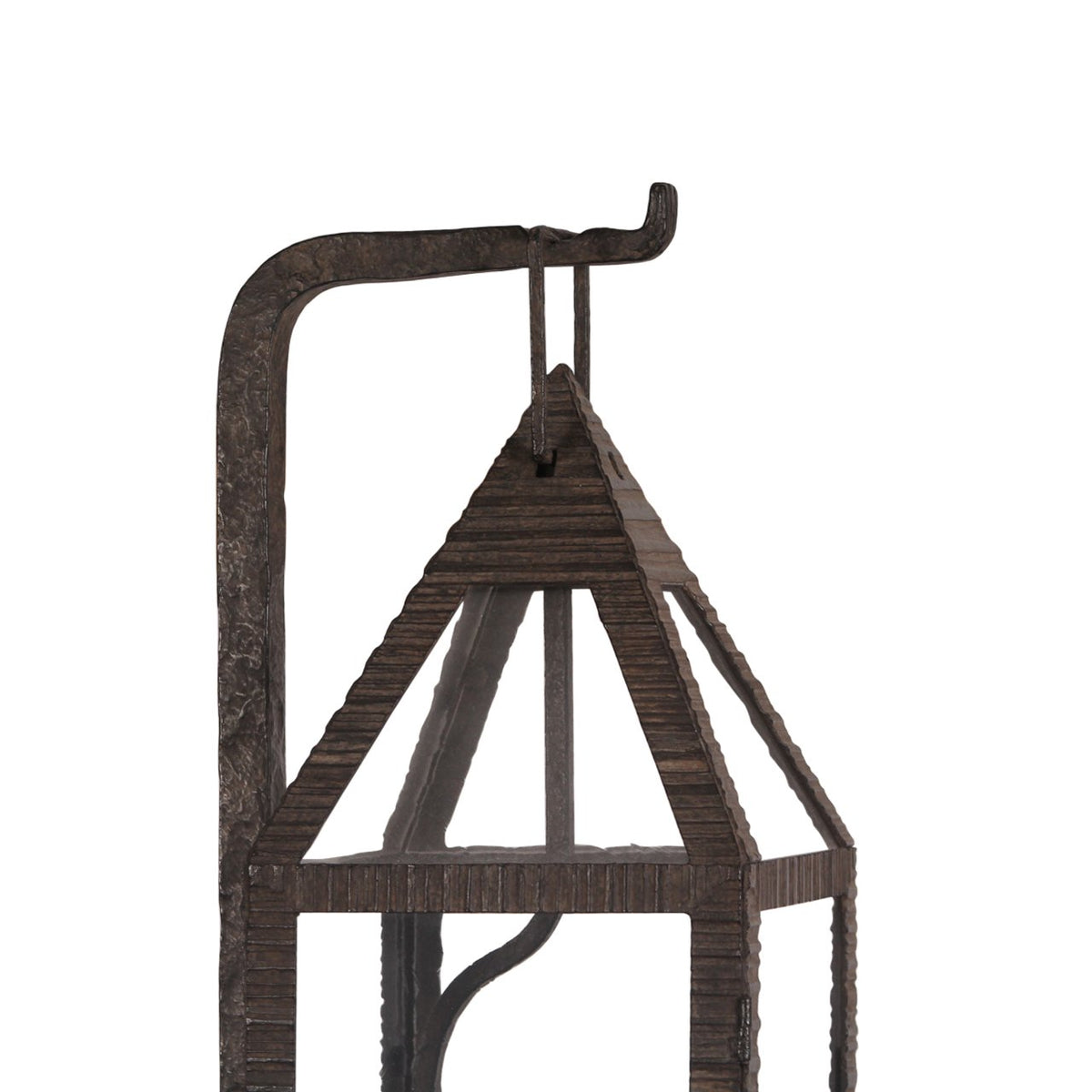 Holly Hunt Bronze Lantern Floor Lamp