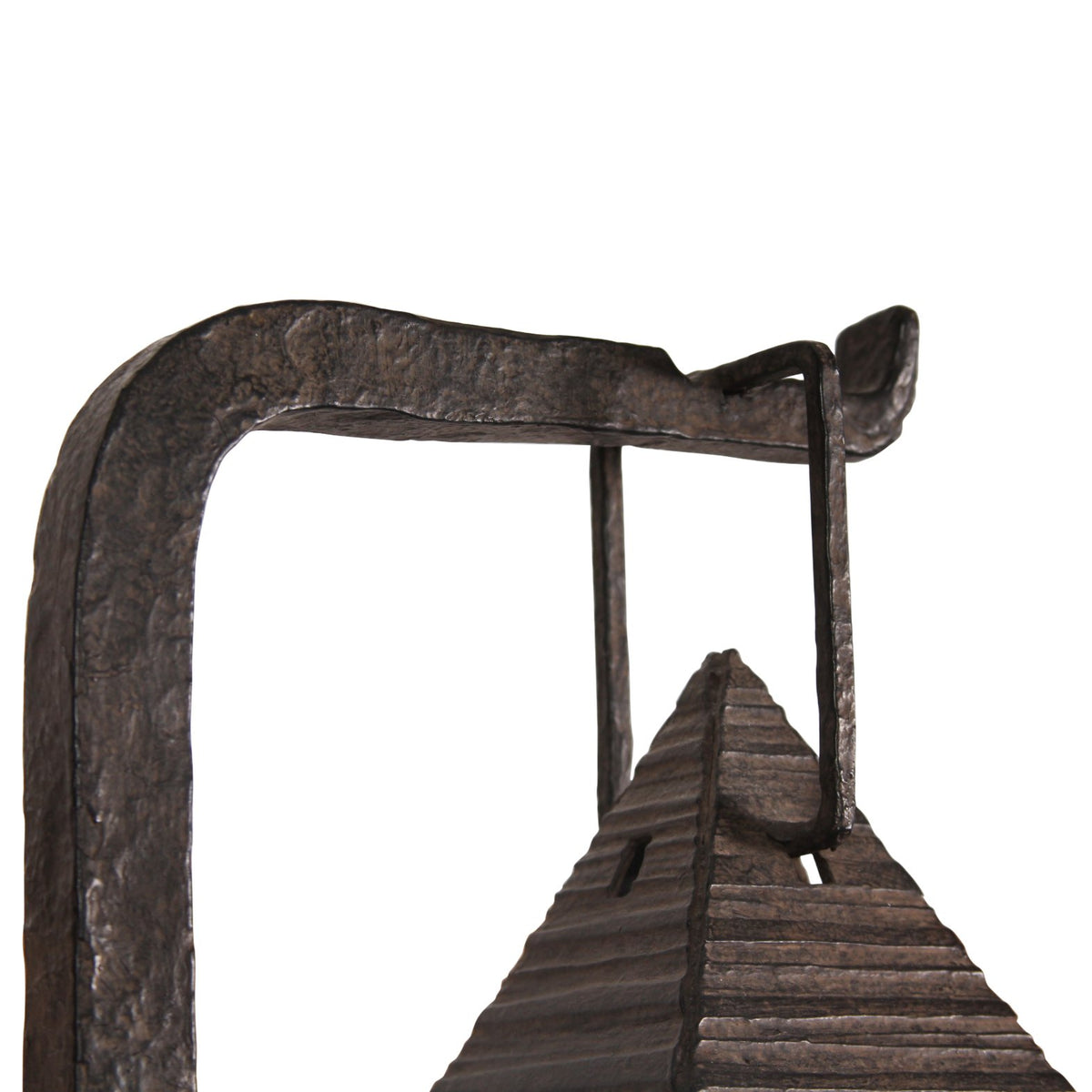 Holly Hunt Bronze Lantern Floor Lamp